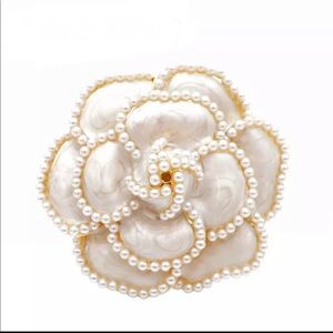 Camellia Brooches For Women Elegant Flower